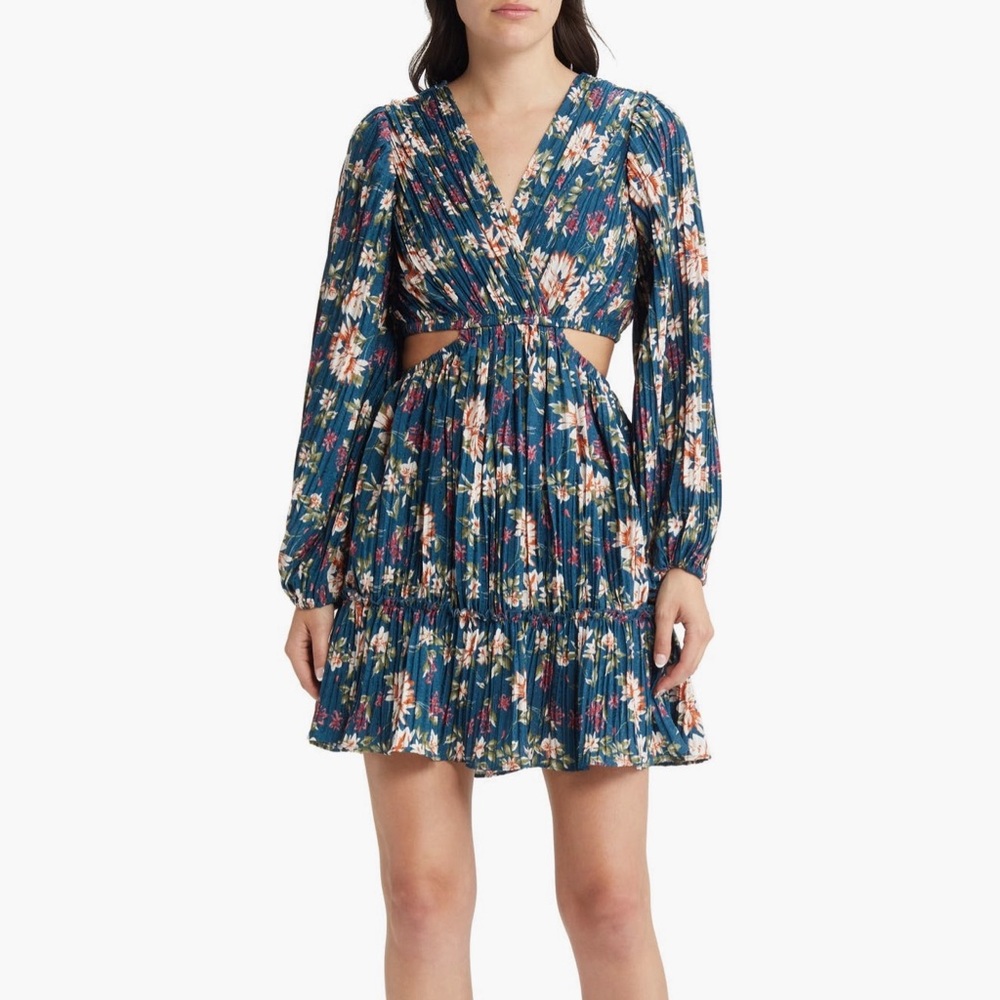 Floral Long Sleeve Dress